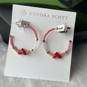 Kendra Scott | Nova Heart Hoop Earrings